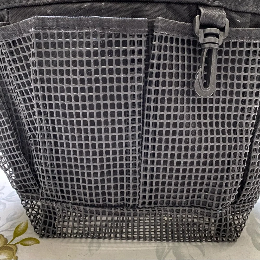 Black Mesh Shower Caddy